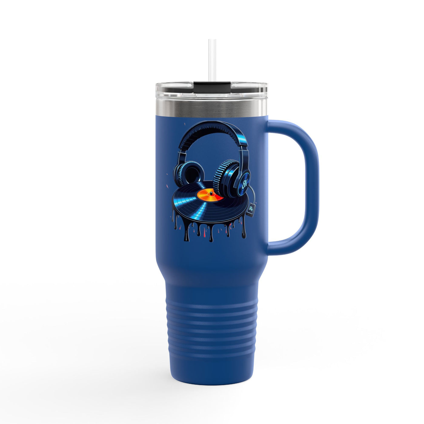 Colorful 40oz Travel Mug - Insulated Tumbler for Music Lovers - Picknmore