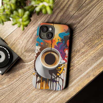 Coffee Cup Phone Case - Colorful Caffeine Lover Protection - Picknmore