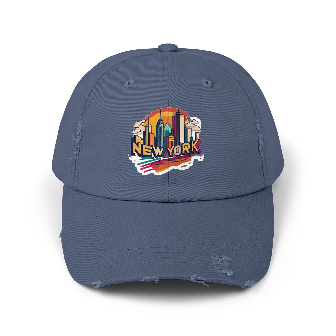 Distressed Cap - Vintage Worn-In Style Baseball Hat - Picknmore