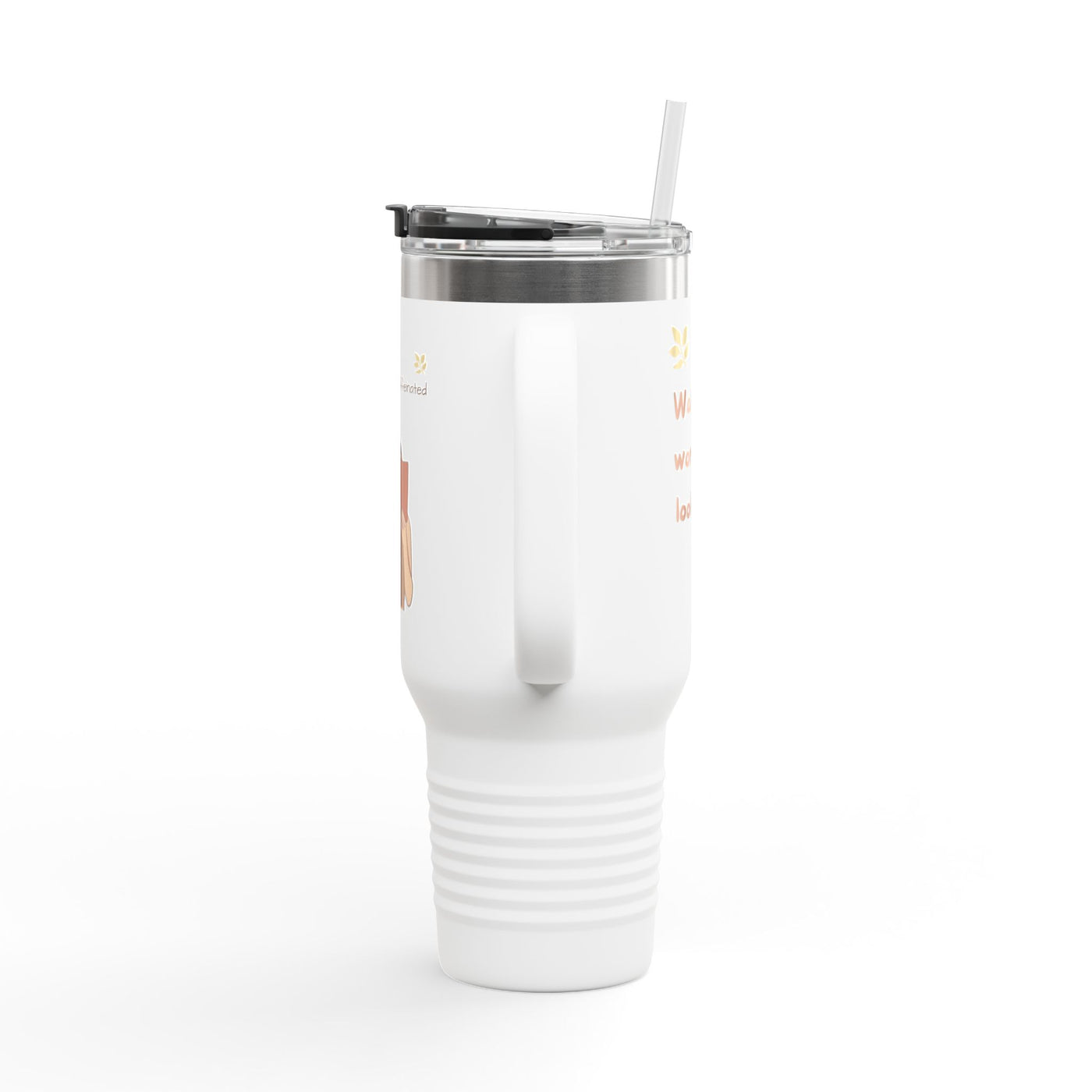 Insulated Travel Mug for Book Lovers, Enjoy Every Sip, Perfect Gift for Readers, 40oz Coffee Tumbler, Travel Cup for Busy Days - Picknmore