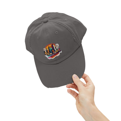 Distressed Cap - Vintage Worn-In Style Baseball Hat - Picknmore