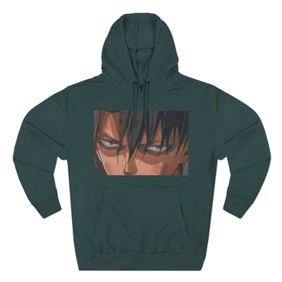 Levi Ackerman Hoodie - Attack on Titan Three-Panel Fleece - Picknmore