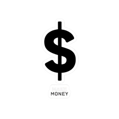Dollar Sign Kiss-Cut Stickers - Money Lover Laptop & Budget Planner Decor - Picknmore