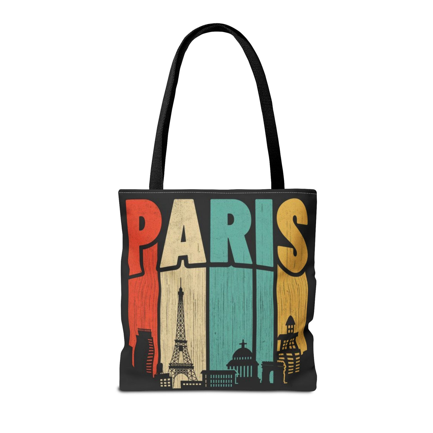 Paris Cityscape Tote Bag - Parisian Art Print Shopping Bag - Picknmore