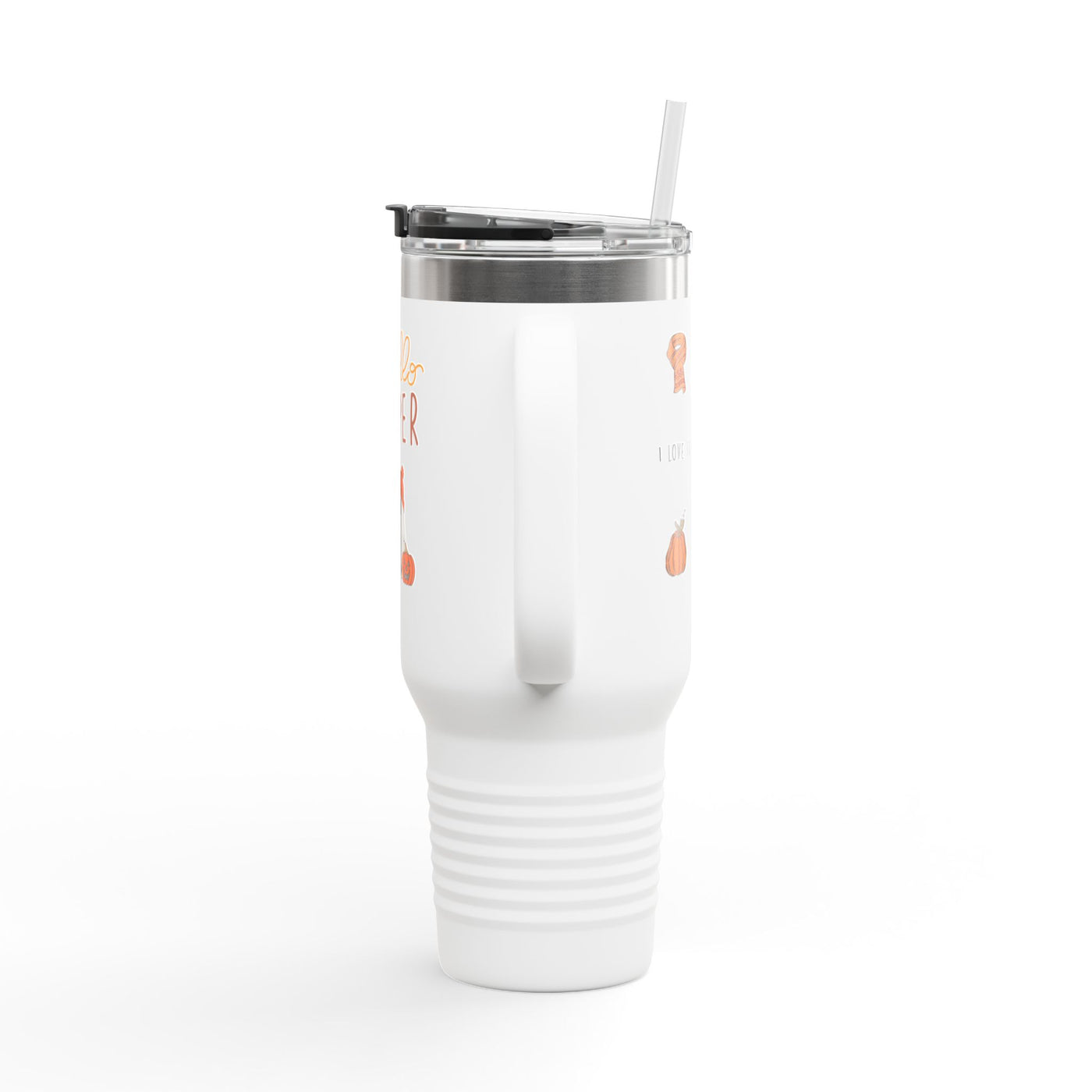 Halloween-Themed Insulated Travel Mug | 40oz | Perfect for October Parties, Fall Events, Cozy Drinks, Gifts for Coffee Lovers - Picknmore