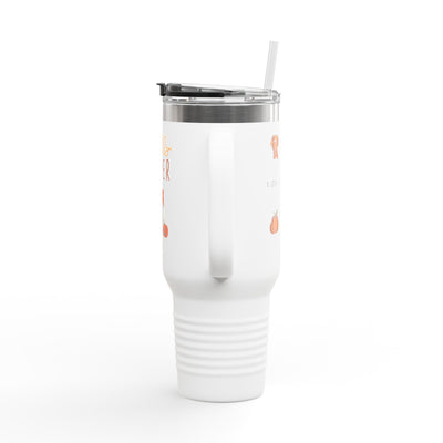 Halloween-Themed Insulated Travel Mug | 40oz | Perfect for October Parties, Fall Events, Cozy Drinks, Gifts for Coffee Lovers - Picknmore