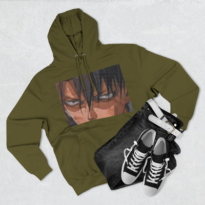 Levi Ackerman Hoodie - Attack on Titan Three-Panel Fleece - Picknmore