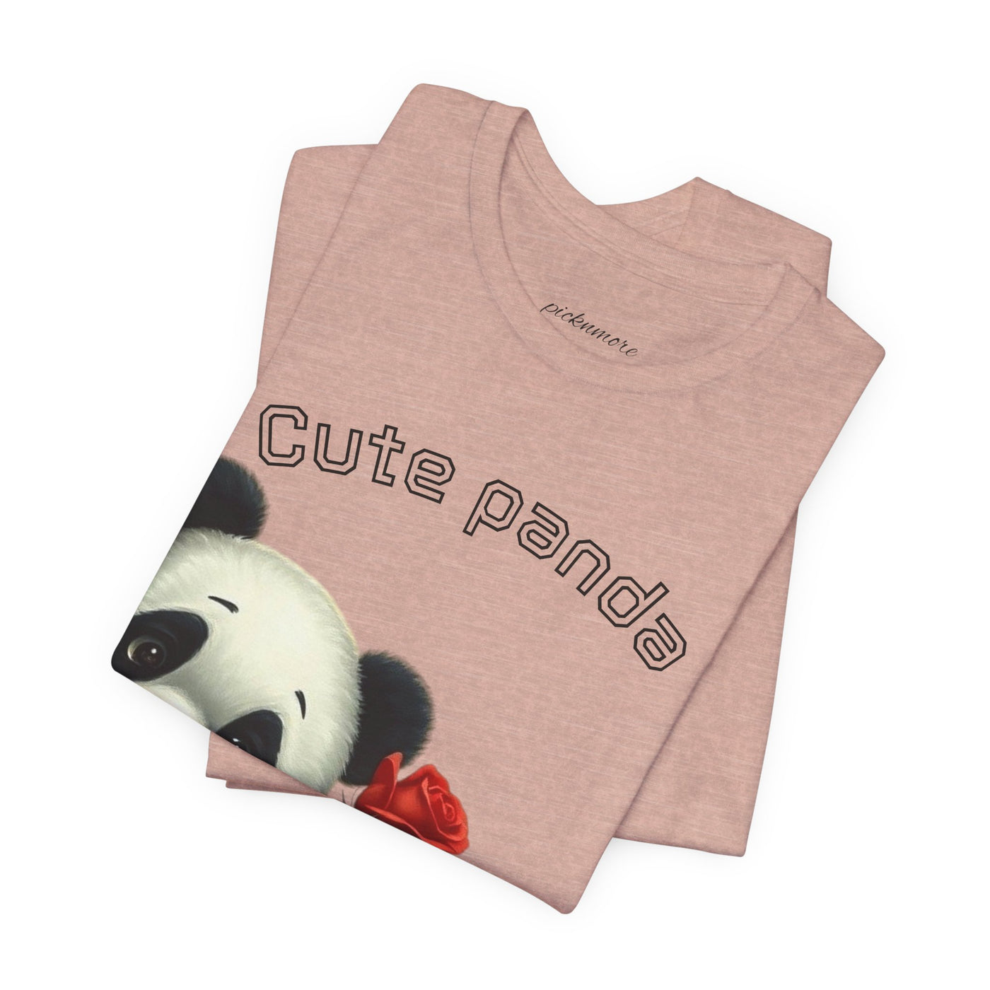 Cute Panda T-Shirt - Animal Lover Tee for Kids & Adults - Picknmore