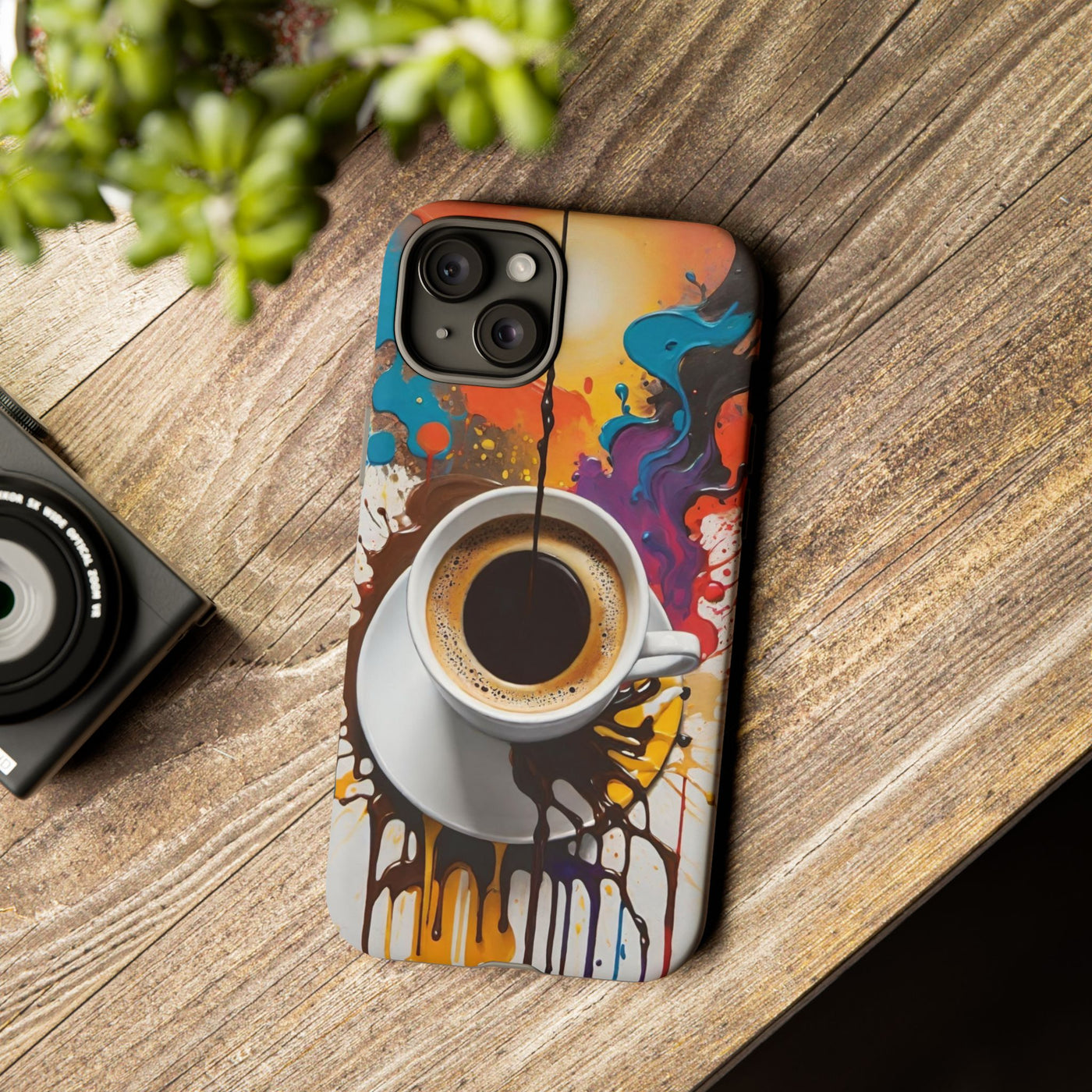 Coffee Cup Phone Case - Colorful Caffeine Lover Protection - Picknmore