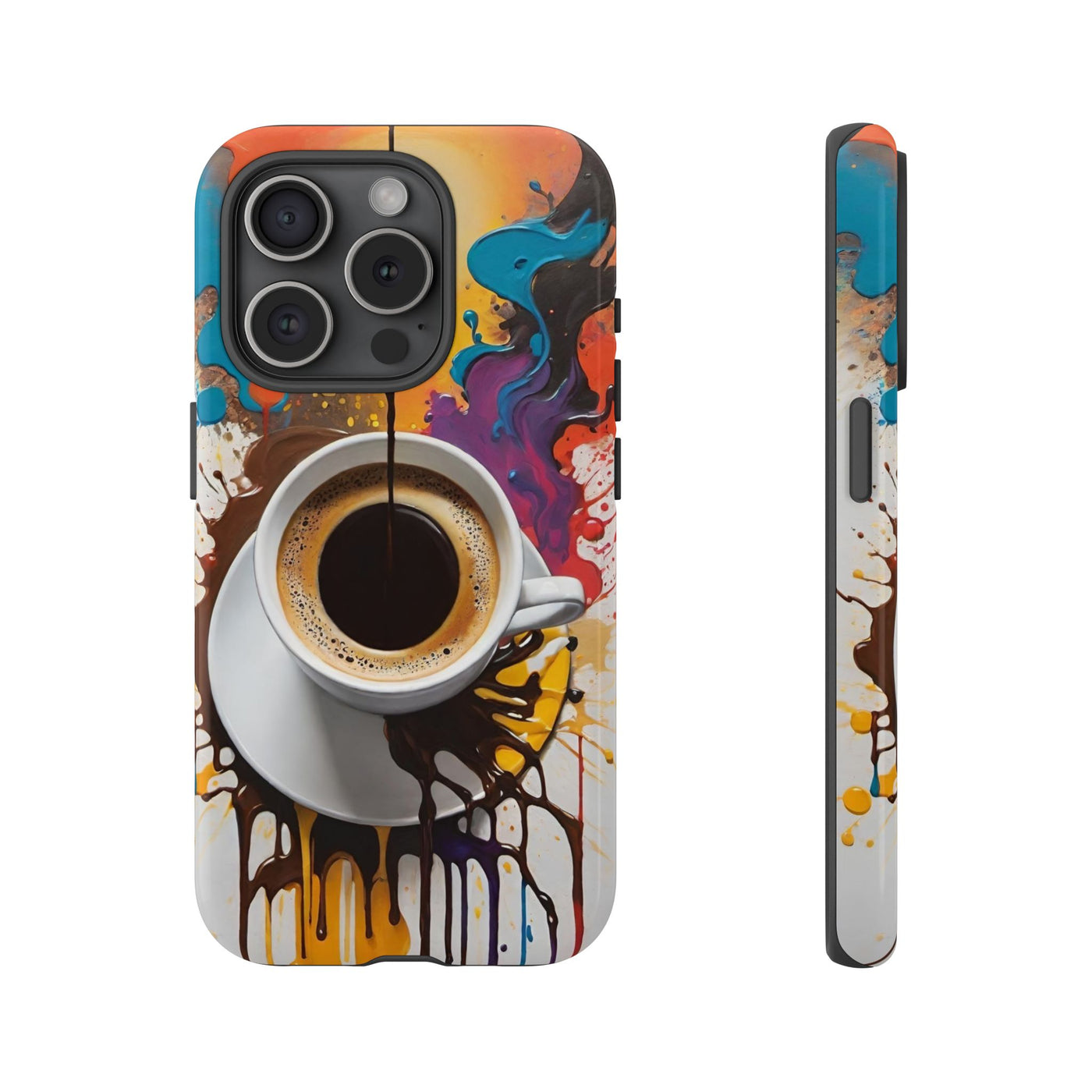 Coffee Cup Phone Case - Colorful Caffeine Lover Protection - Picknmore
