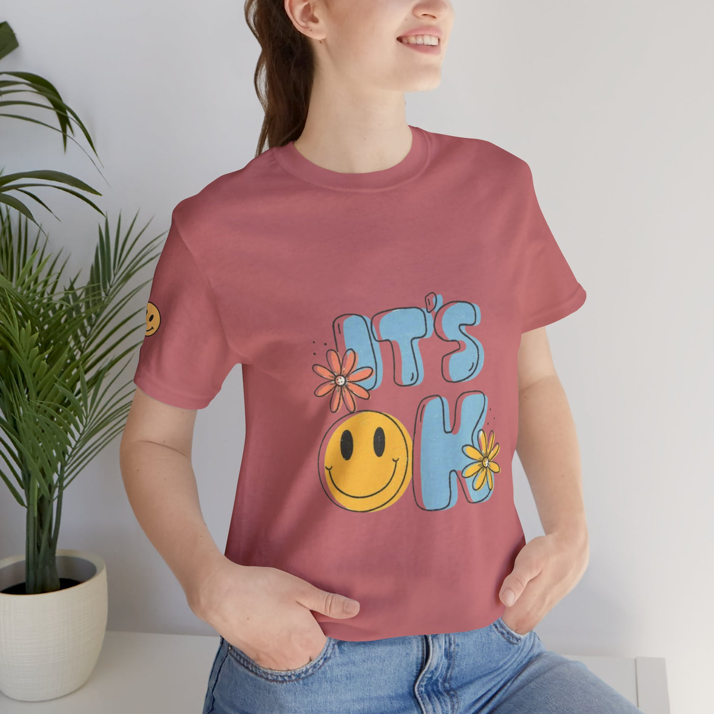 Floral Tee, Gift for Friends, Girl Elegance. - Picknmore