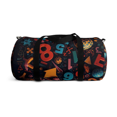Colorful Numbers Duffel Bag - Fun Travel & Gym Bag for Students - Picknmore