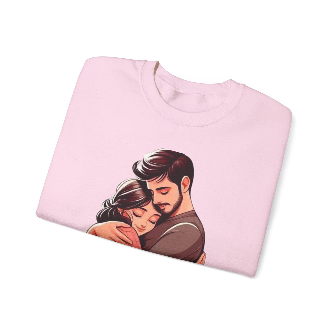 Love-Themed Crewneck Sweatshirt - Cozy Gift for Couples - Picknmore