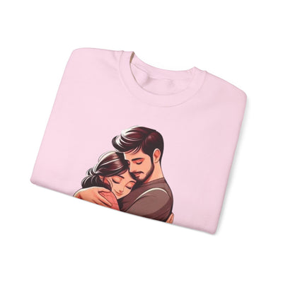 Love-Themed Crewneck Sweatshirt - Cozy Gift for Couples - Picknmore