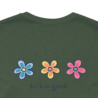 Floral Tee, Gift for Friends, Girl Elegance. - Picknmore