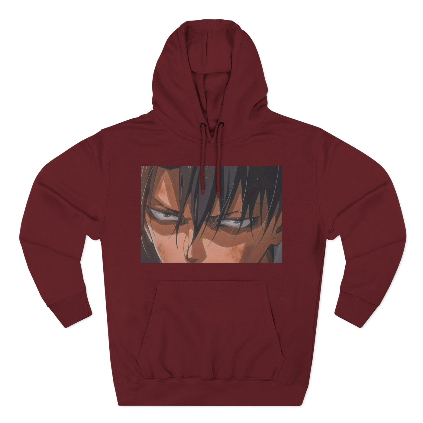 Levi Ackerman Hoodie - Attack on Titan Three-Panel Fleece - Picknmore