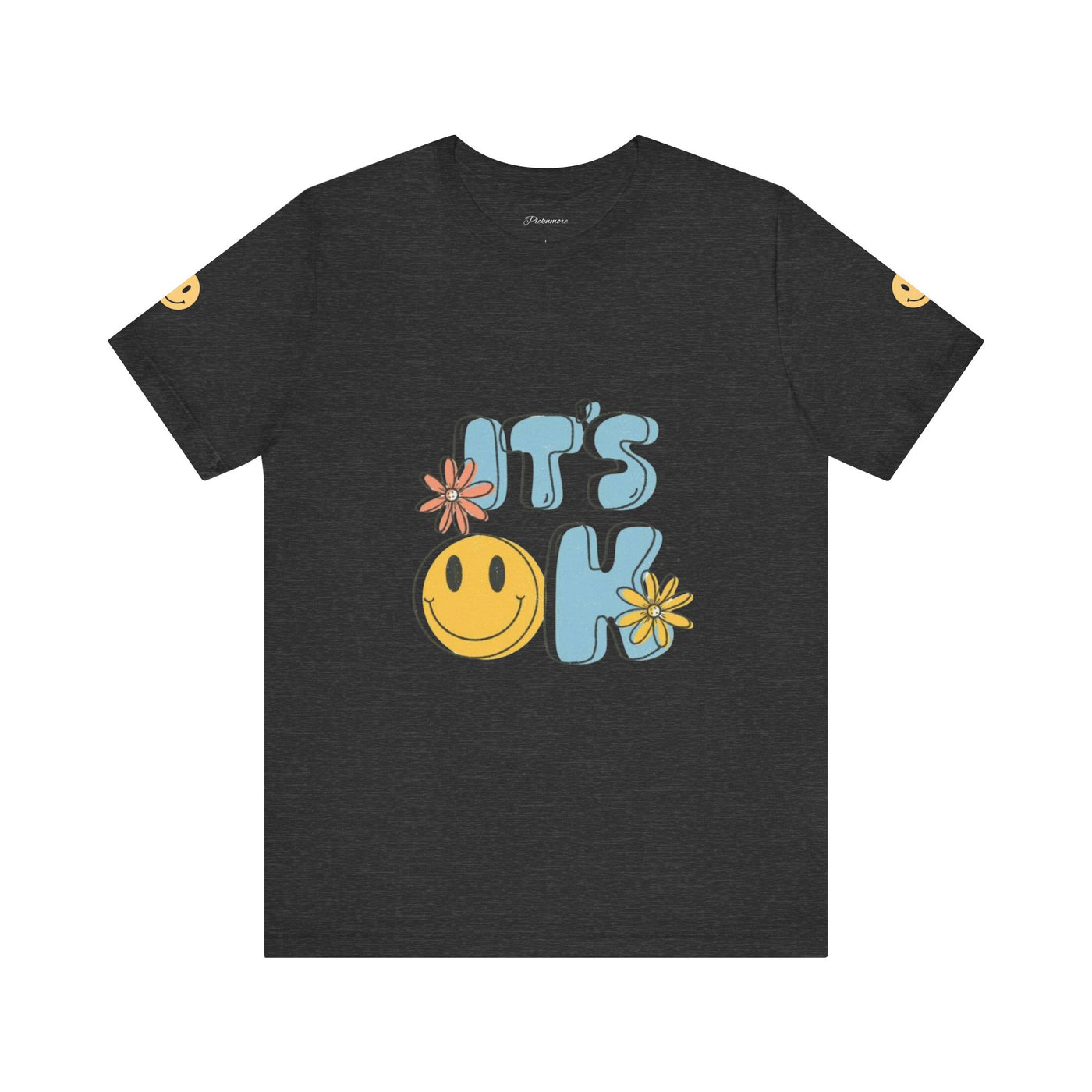 Floral Tee, Gift for Friends, Girl Elegance. - Picknmore