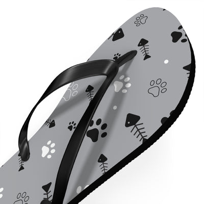 Dog Lover's Flip Flops | Cute Paw Print Outdoor Sandals for Summer, Pet Gifts, Beachwear, Relaxation Footwear, Animal Lover Accessories - Picknmore