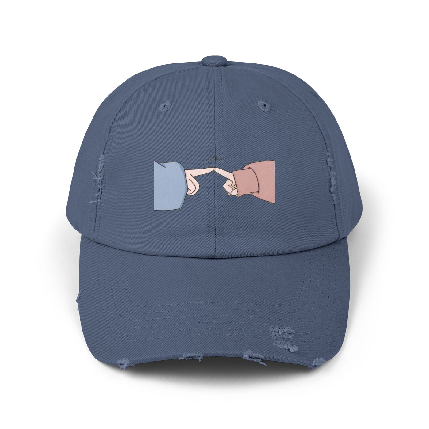 Playful Finger Pointing Hat - Fun Distressed Cap for Girls - Picknmore