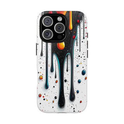 Abstract Drip Phone Case - Artistic Design Protection - Picknmore