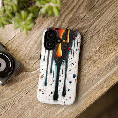 Abstract Drip Phone Case - Artistic Design Protection - Picknmore