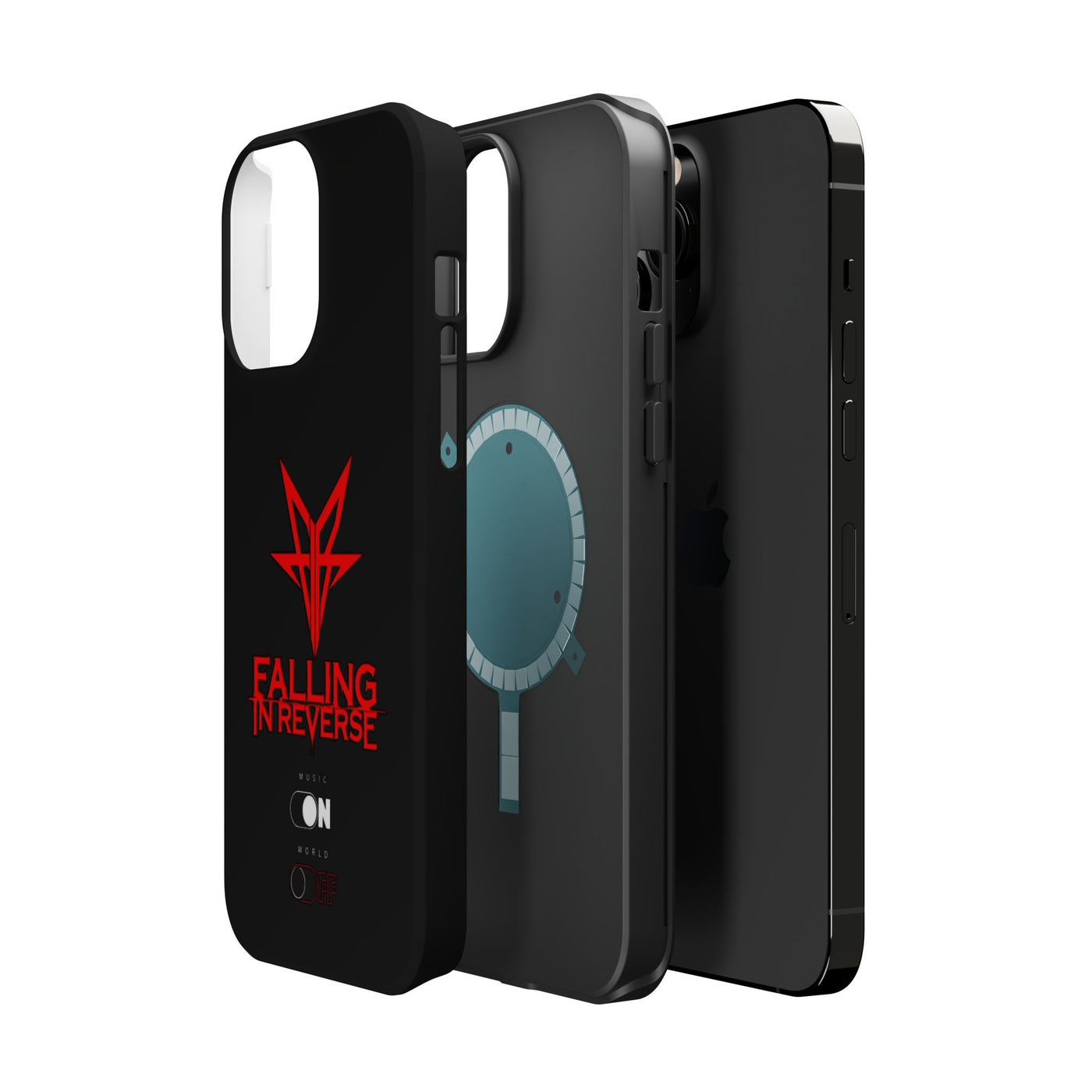 Falling In Reverse Magnetic Phone Case - Impact-Resistant Music Fan Protection - Picknmore