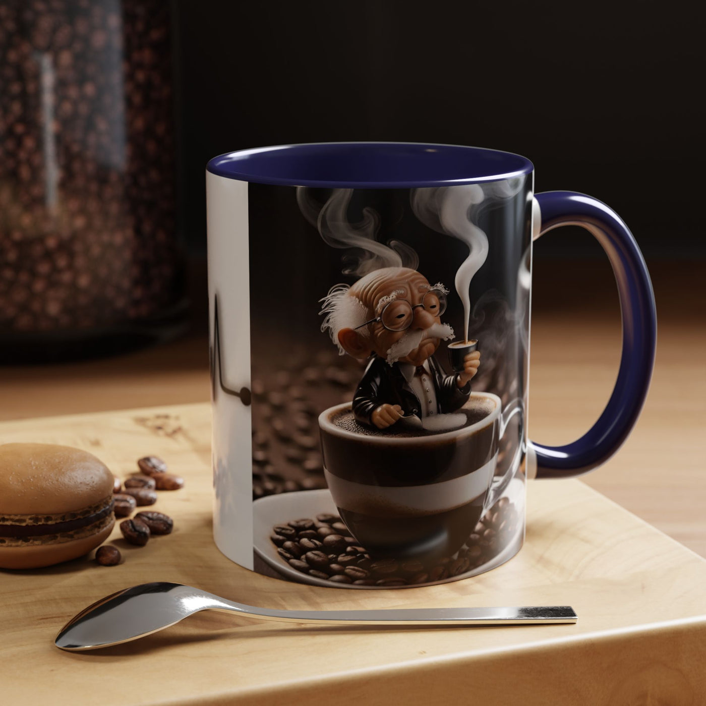 Coffee Lover's Heartbeat Mug - Caffeine Addiction Design - Picknmore