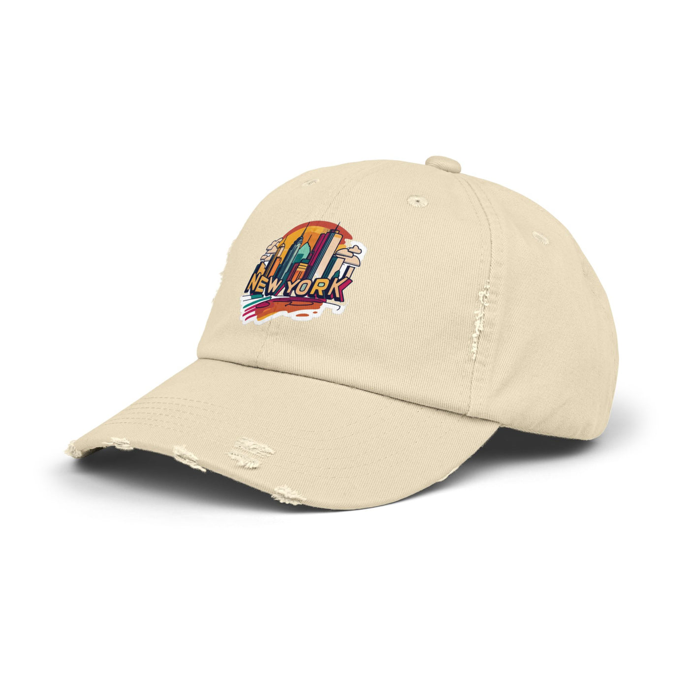 Distressed Cap - Vintage Worn-In Style Baseball Hat - Picknmore