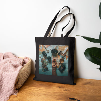 Travel Inspiration Tote Bag - Eco-Friendly Canvas Adventure Bag - Picknmore