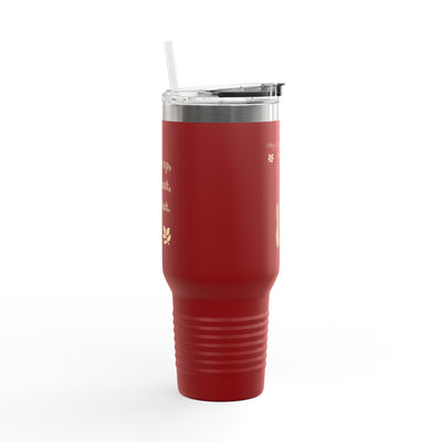Insulated Travel Mug for Book Lovers, Enjoy Every Sip, Perfect Gift for Readers, 40oz Coffee Tumbler, Travel Cup for Busy Days - Picknmore