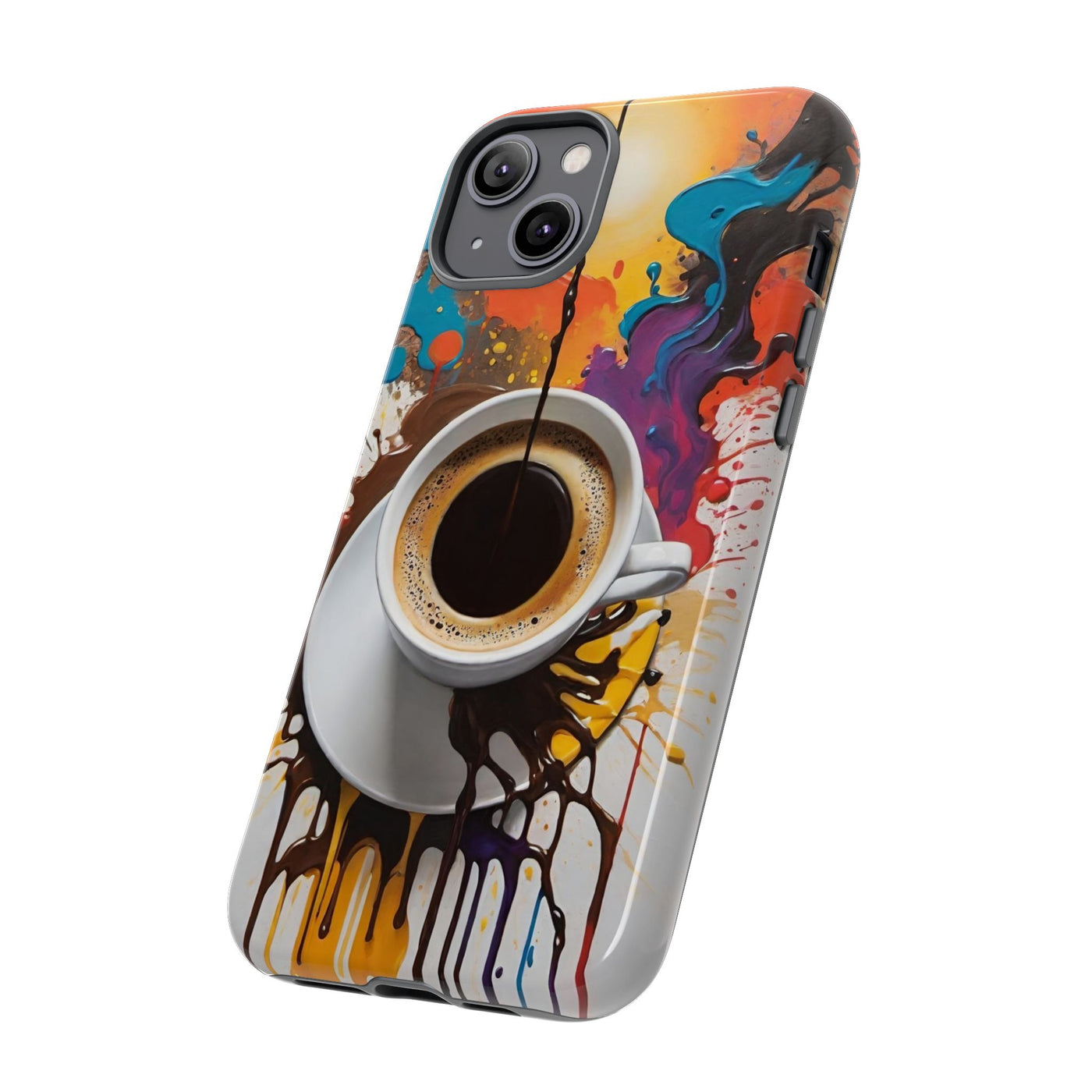 Coffee Cup Phone Case - Colorful Caffeine Lover Protection - Picknmore