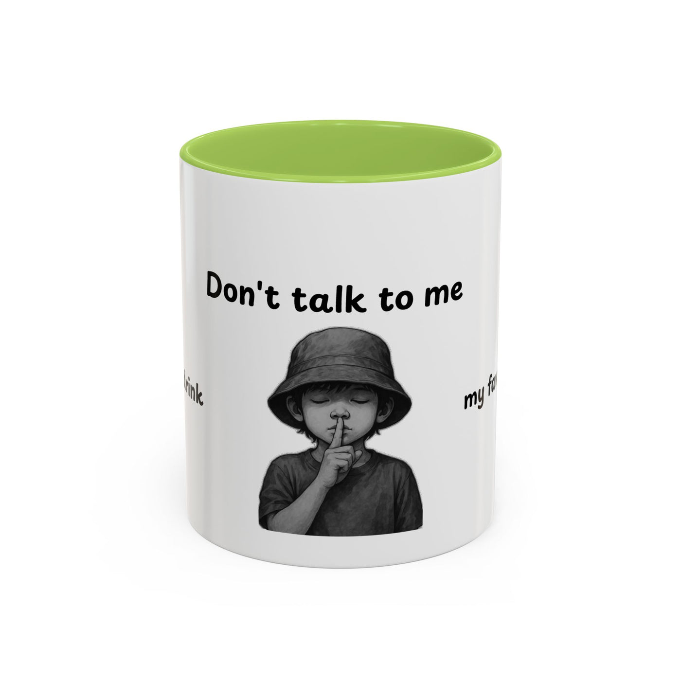 Don't Talk to Me Coffee Mug - Sassy Morning Attitude - Picknmore