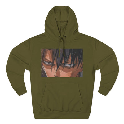 Levi Ackerman Hoodie - Attack on Titan Three-Panel Fleece - Picknmore