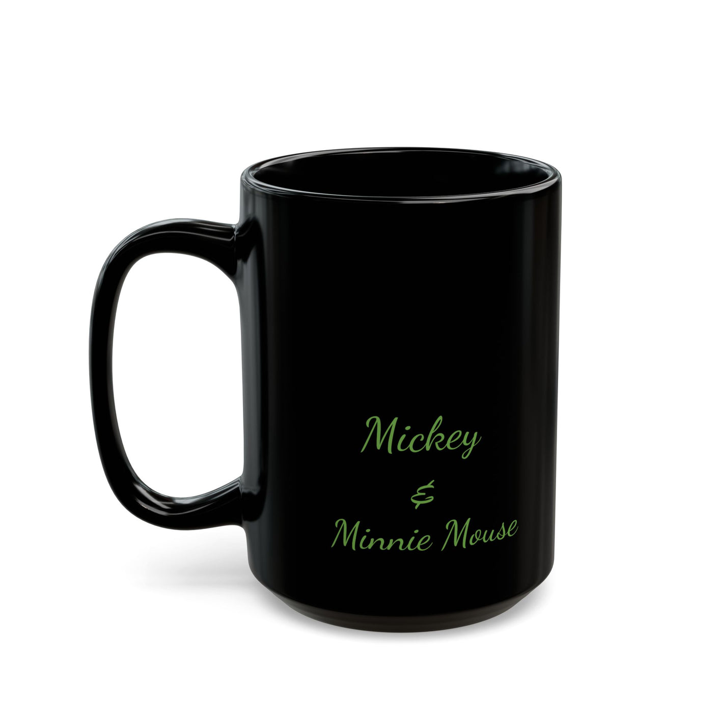 Mickey & Minnie Coffee Mug, Cute Disney Drinkware, Perfect Gift for Fans, Unique Holiday Mug, Fun Kitchen Decor