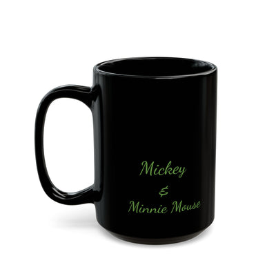 Mickey & Minnie Coffee Mug, Cute Disney Drinkware, Perfect Gift for Fans, Unique Holiday Mug, Fun Kitchen Decor