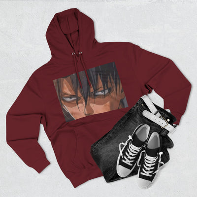 Levi Ackerman Hoodie - Attack on Titan Three-Panel Fleece - Picknmore