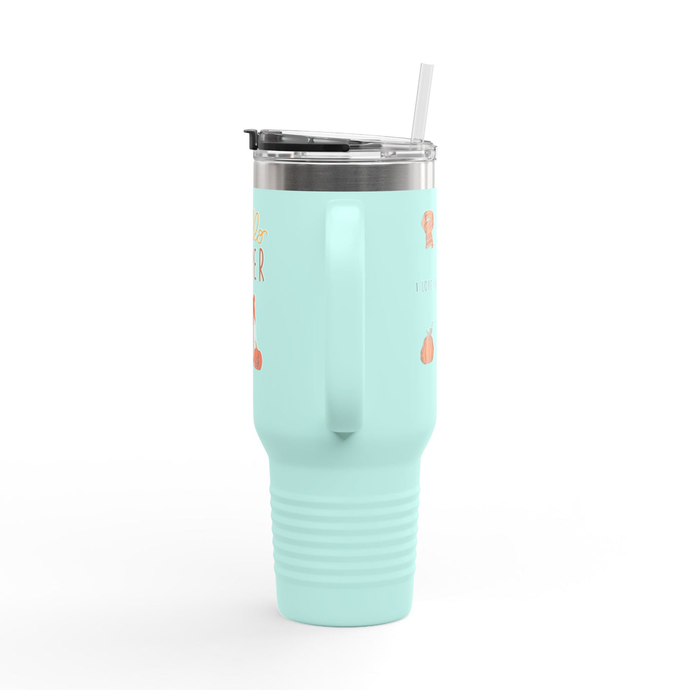 Halloween-Themed Insulated Travel Mug | 40oz | Perfect for October Parties, Fall Events, Cozy Drinks, Gifts for Coffee Lovers - Picknmore
