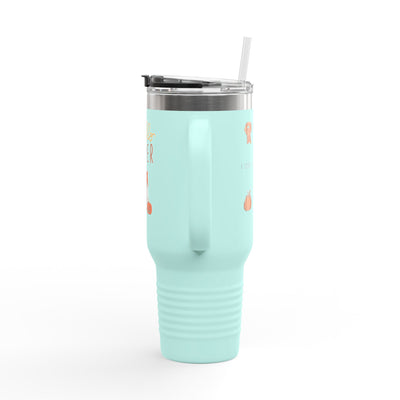 Halloween-Themed Insulated Travel Mug | 40oz | Perfect for October Parties, Fall Events, Cozy Drinks, Gifts for Coffee Lovers - Picknmore