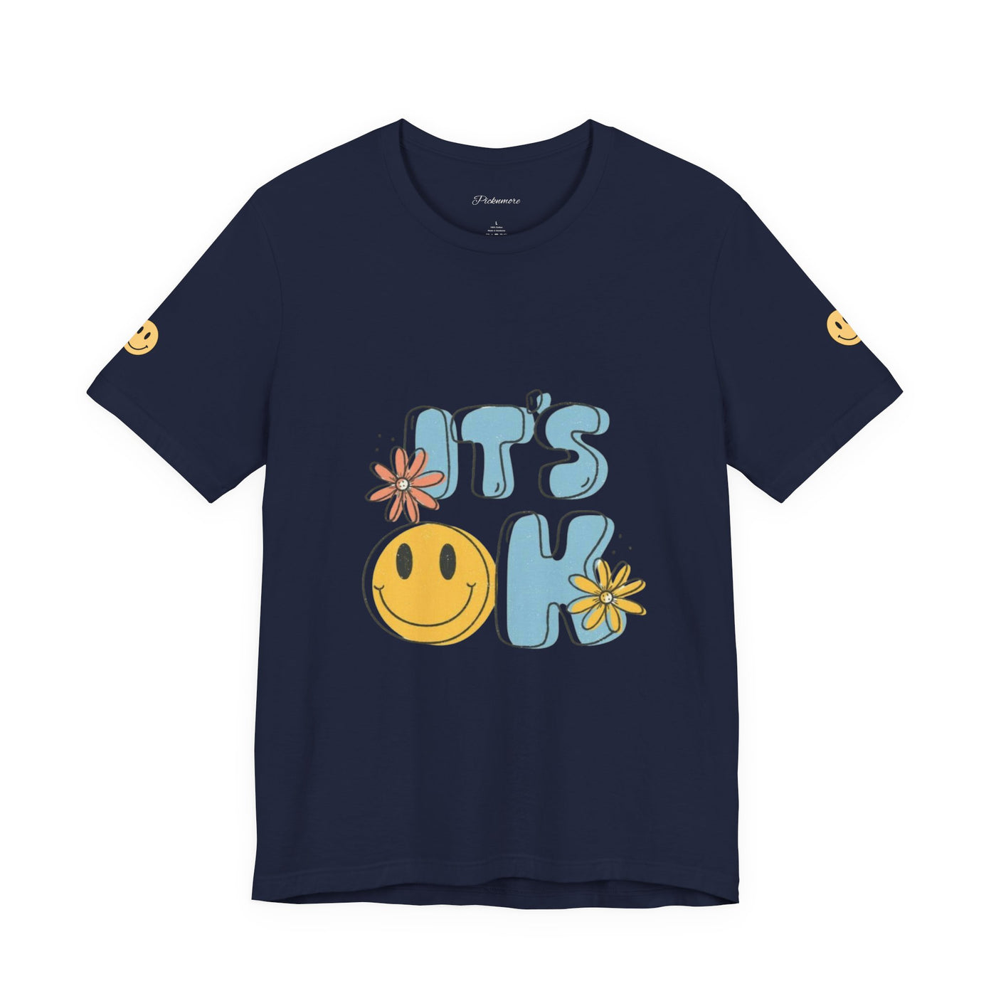 Floral Tee, Gift for Friends, Girl Elegance. - Picknmore