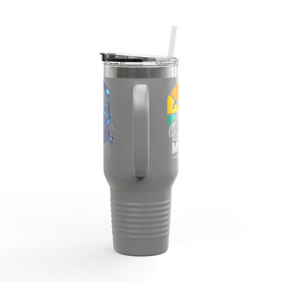 Colorful 40oz Travel Mug - Insulated Tumbler for Music Lovers - Picknmore