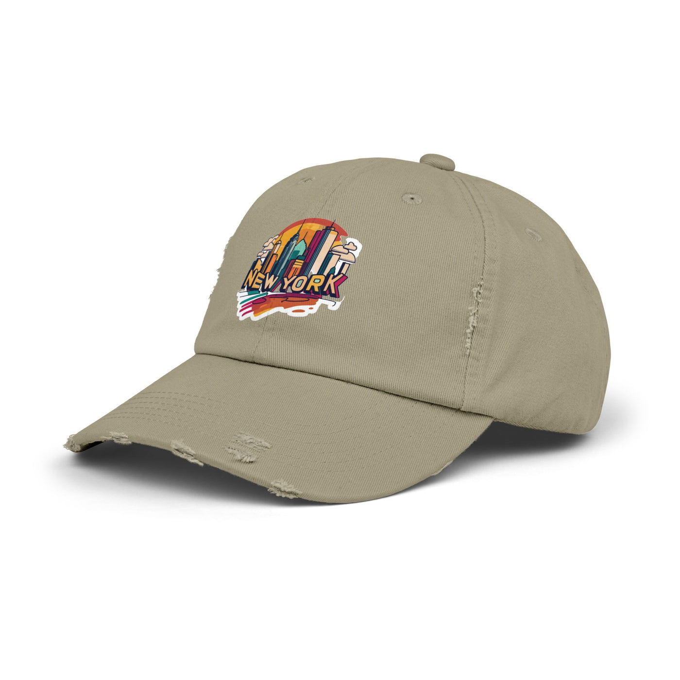 Distressed Cap - Vintage Worn-In Style Baseball Hat - Picknmore