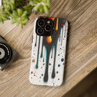 Abstract Drip Phone Case - Artistic Design Protection - Picknmore
