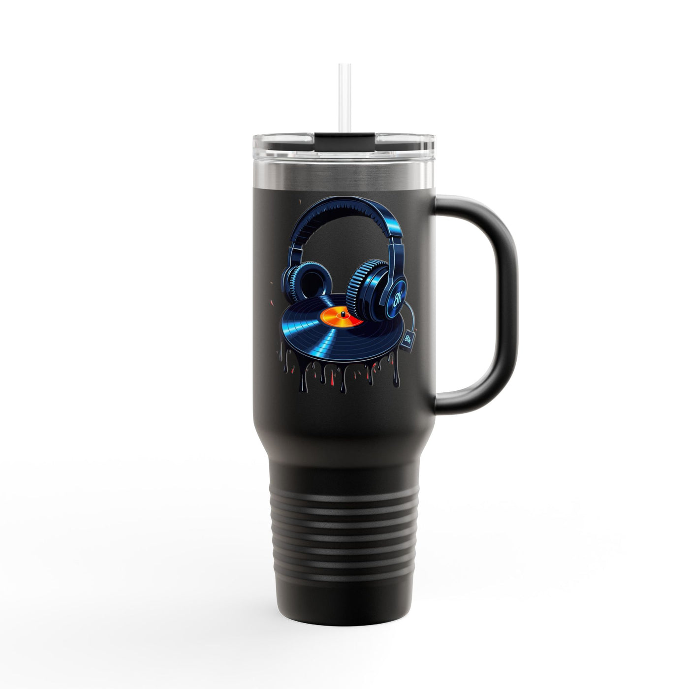 Colorful 40oz Travel Mug - Insulated Tumbler for Music Lovers - Picknmore