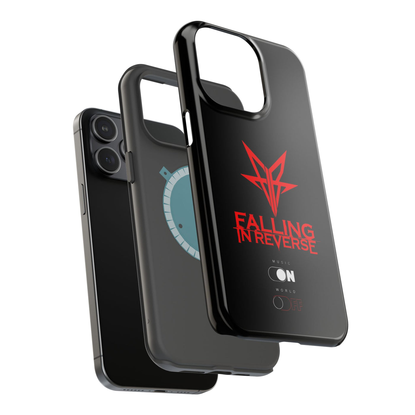 Falling In Reverse Magnetic Phone Case - Impact-Resistant Music Fan Protection - Picknmore