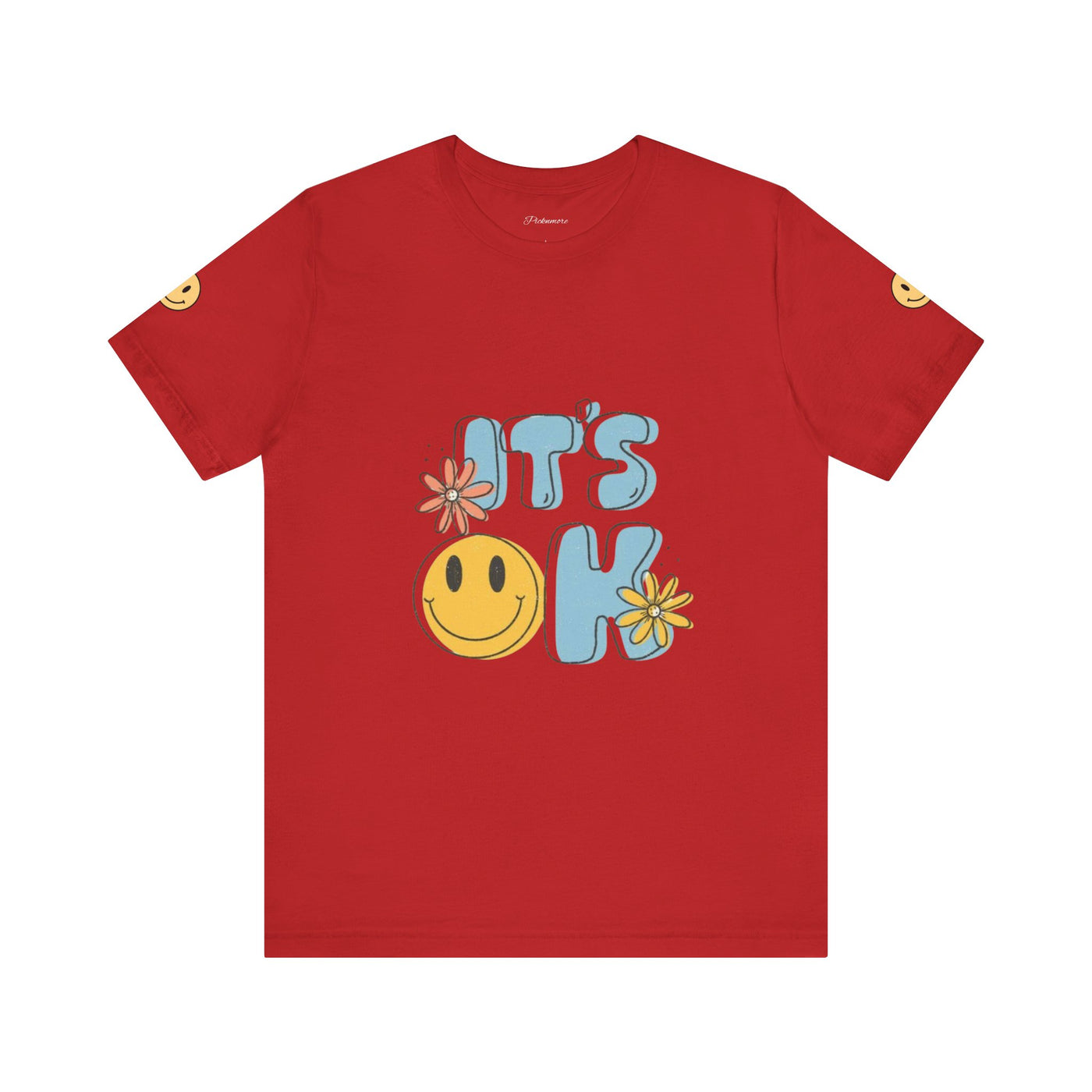 Floral Tee, Gift for Friends, Girl Elegance. - Picknmore