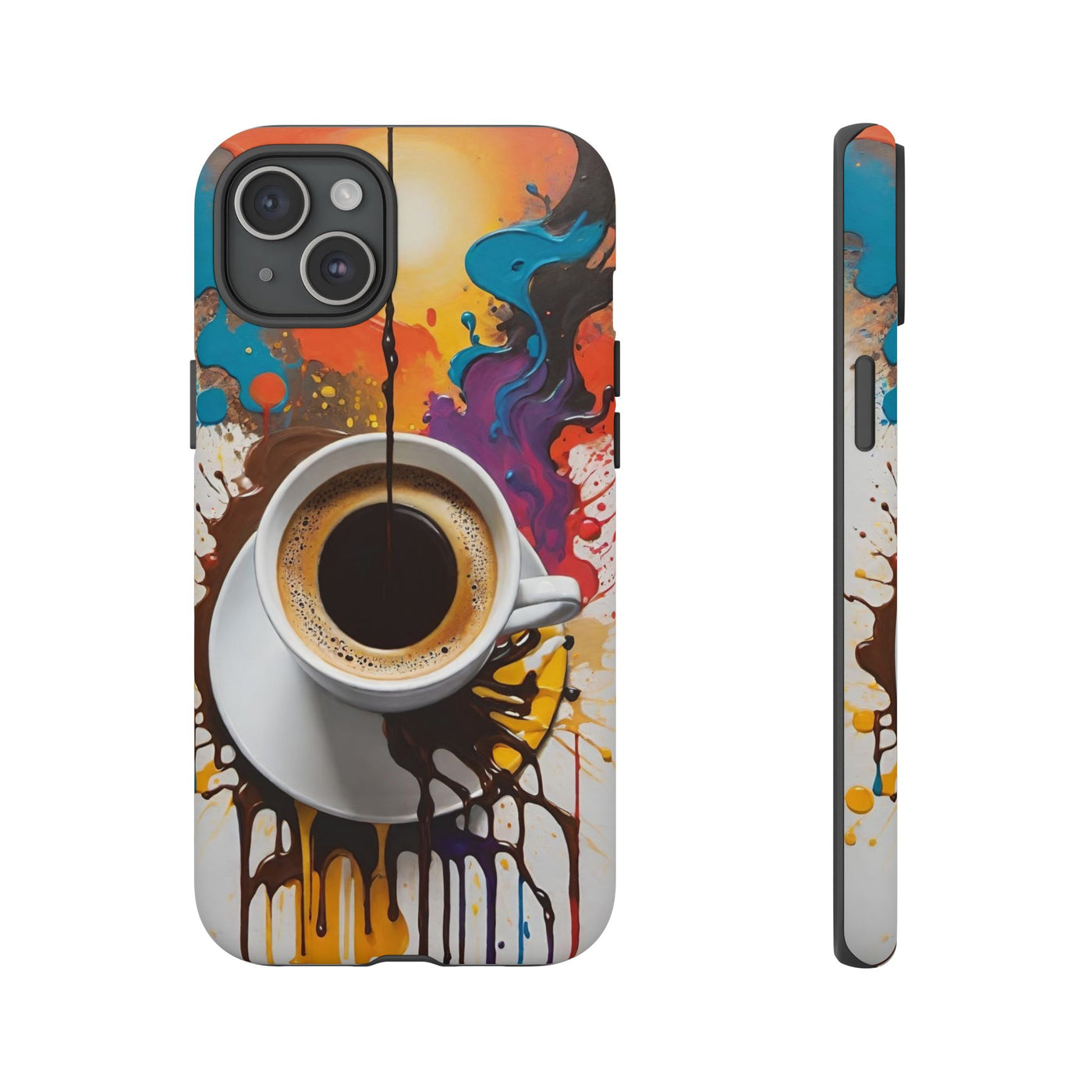 Coffee Cup Phone Case - Colorful Caffeine Lover Protection - Picknmore