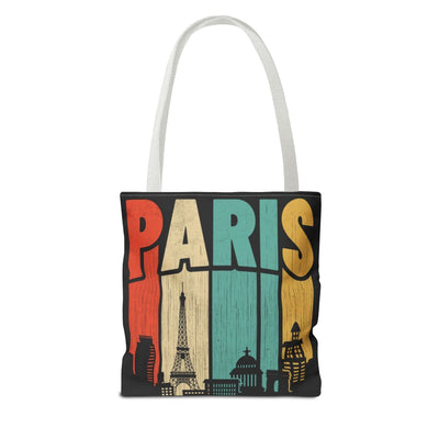 Paris Cityscape Tote Bag - Parisian Art Print Shopping Bag - Picknmore