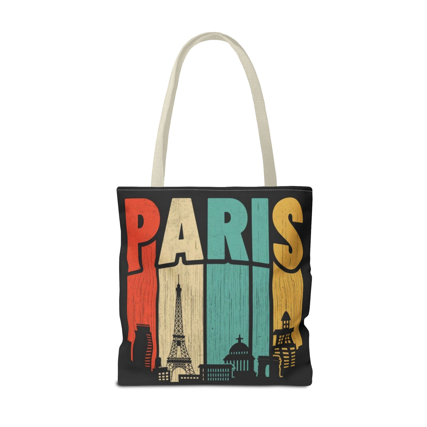 Paris Cityscape Tote Bag - Parisian Art Print Shopping Bag - Picknmore