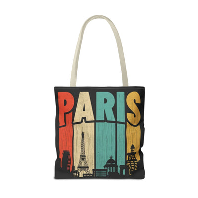 Paris Cityscape Tote Bag - Parisian Art Print Shopping Bag - Picknmore