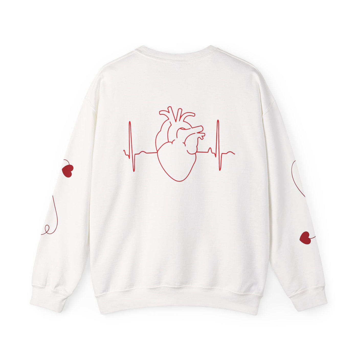 Love-Themed Crewneck Sweatshirt - Cozy Gift for Couples - Picknmore